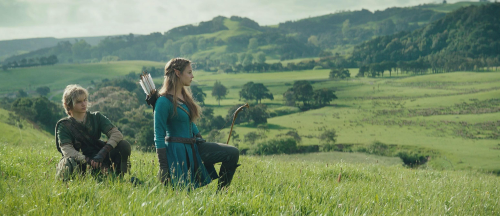 Bo Bragason Opens Up About Filming The Legend of Zelda Movie in New Zealand 3 Bo Bragason as Princess Zelda in The Legend of Zelda movie overlooking New Zealand countryside