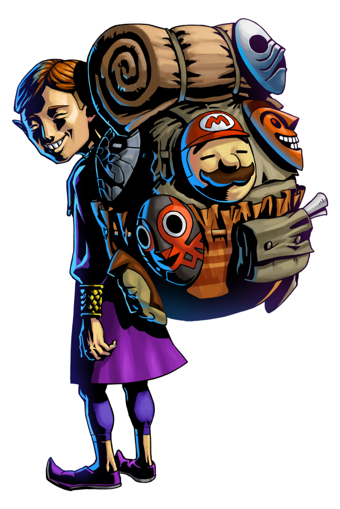 Happy Mask Salesman from The Legend of Zelda Majora's Mask