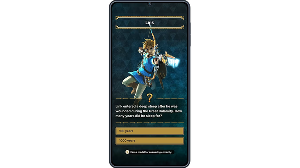 Nintendo Today! Adds Daily Zelda Collection Cards and New 40th Anniversary Features 3 Nintendo Today! Link Character Card from Legend of Zelda Collection Cards.