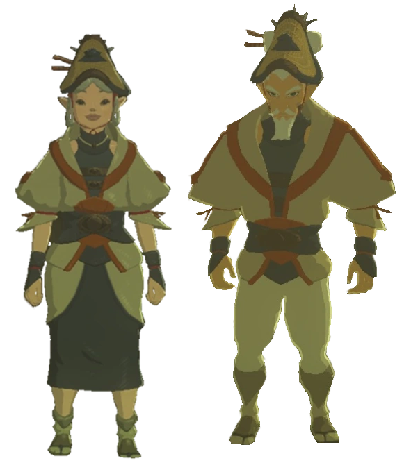 Hylians from The Legend of Zelda series