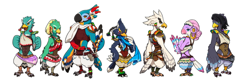 Rito from The Legend of Zelda series