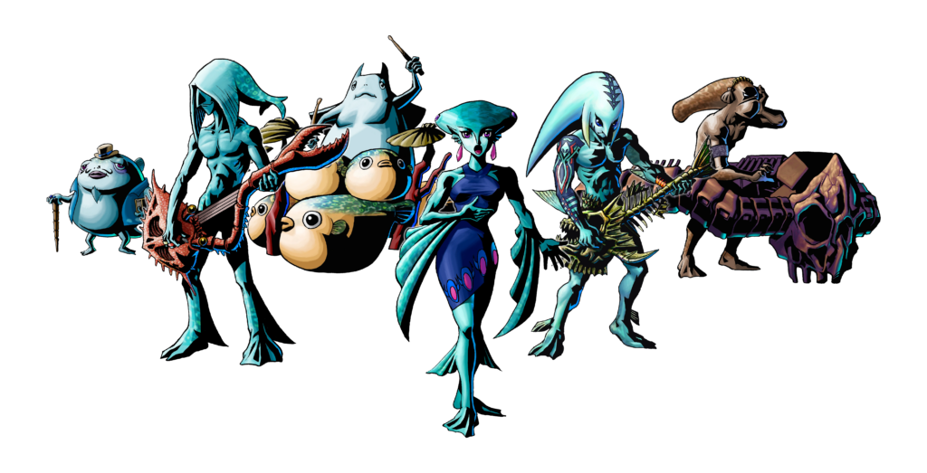 Zora from The Legend of Zelda series