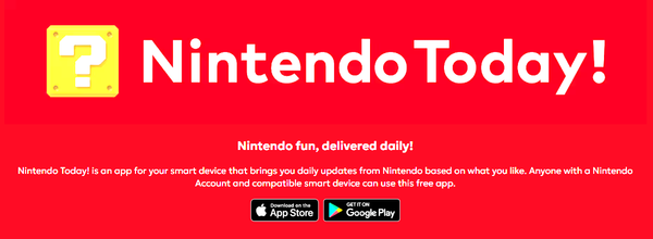Nintendo Confirms What the Zelda 40th Anniversary Direct Will Actually Cover 4 Nintendo Today app promotional banner featured alongside The Legend of Zelda 40th Anniversary Direct coverage