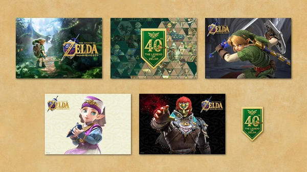 Ocarina of Time Remake Pre-Order Bonuses: Every Regional Exclusive So Far 19 Japanese Ocarina of Time Remake early-purchase bonus featuring five character art cards and a Legend of Zelda 40th Anniversary sticker.