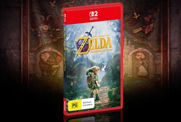 Ocarina of Time Remake Pre-Order Bonuses: Every Regional Exclusive So Far 21 Ocarina of Time Remake physical edition for Nintendo Switch 2 shown with Australian classification artwork.