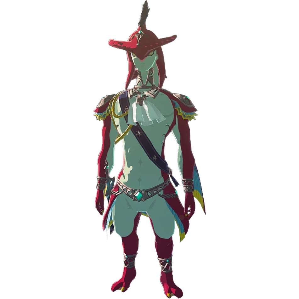 Riju, chief of the Gerudo in Tears of the Kingdom