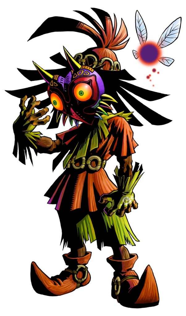 Skull Kid wearing Majora's Mask