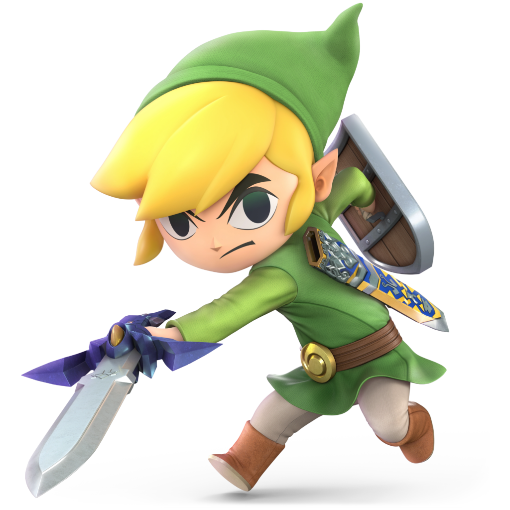 Toon Link from The Legend of Zelda series