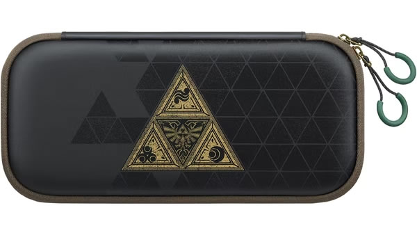 The Legend of Zelda 40th Anniversary: Everything Announced 6 The Legend of Zelda 40th Anniversary Nintendo Switch 2 carrying case with gold Triforce design