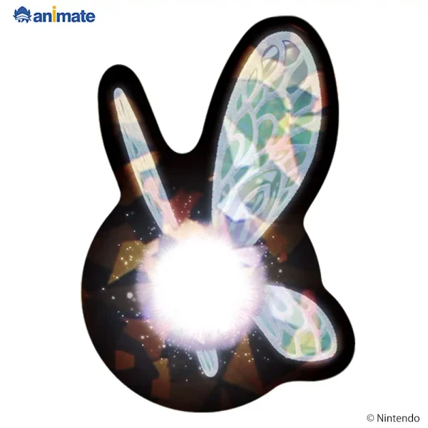 Animate Launches New Zelda Merchandise With Korok Accessories and Navi Bonuses 9 Navi die-cut sticker with a glowing white center, iridescent wings and a black outline.
