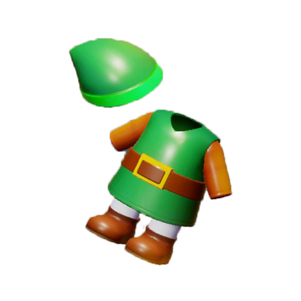 نموذج سترة خضراء من The Legend of Zelda: Echoes of Wisdom نموذج سترة خضراء من The Legend of Zelda: Echoes of Wisdom
