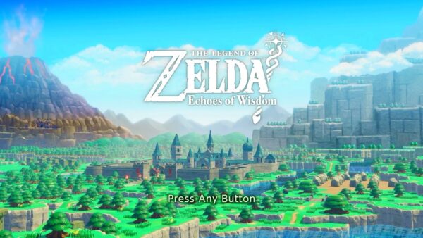 The Legend of Zelda: Echoes of Wisdom Title Screen