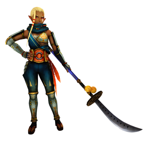 Impa holding a sword Impa holding a sword