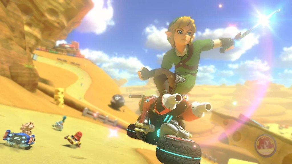 Link in Mario Kart 8 Deluxe Link in Mario Kart 8 Deluxe