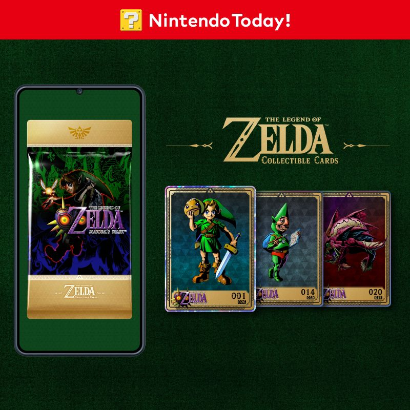Nintendo Today adds Majora's Mask virtual collectable cards