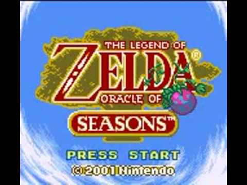 The Legend of Zelda: Oracle of Seasons Title Screen