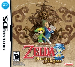 The Legend of Zelda: Phantom Hourglass Box Artwork