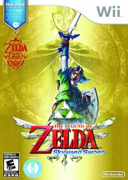 The Legend of Zelda: Skyward Sword Box Artwork