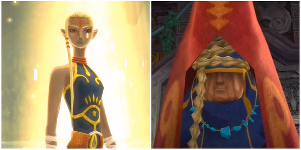 Young and elderly Impa from The Legend of Zelda: Skyward Sword Young and elderly Impa from The Legend of Zelda: Skyward Sword