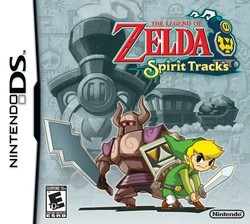 The Legend of Zelda: Spirit Tracks Box Artwork