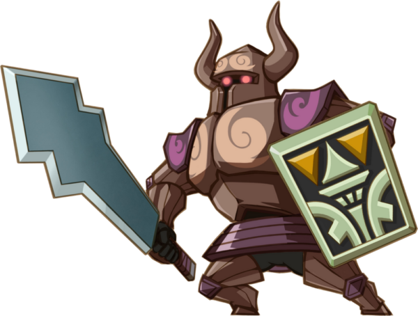 Official Artwork of the possessed Phantom from The Legend of Zelda: Spirit Tracks