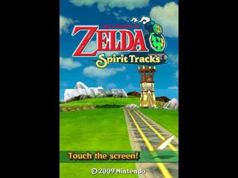 The Legend of Zelda: Spirit Tracks Title Screen