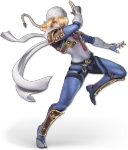 Official Art of Sheik from Super Smash Bros