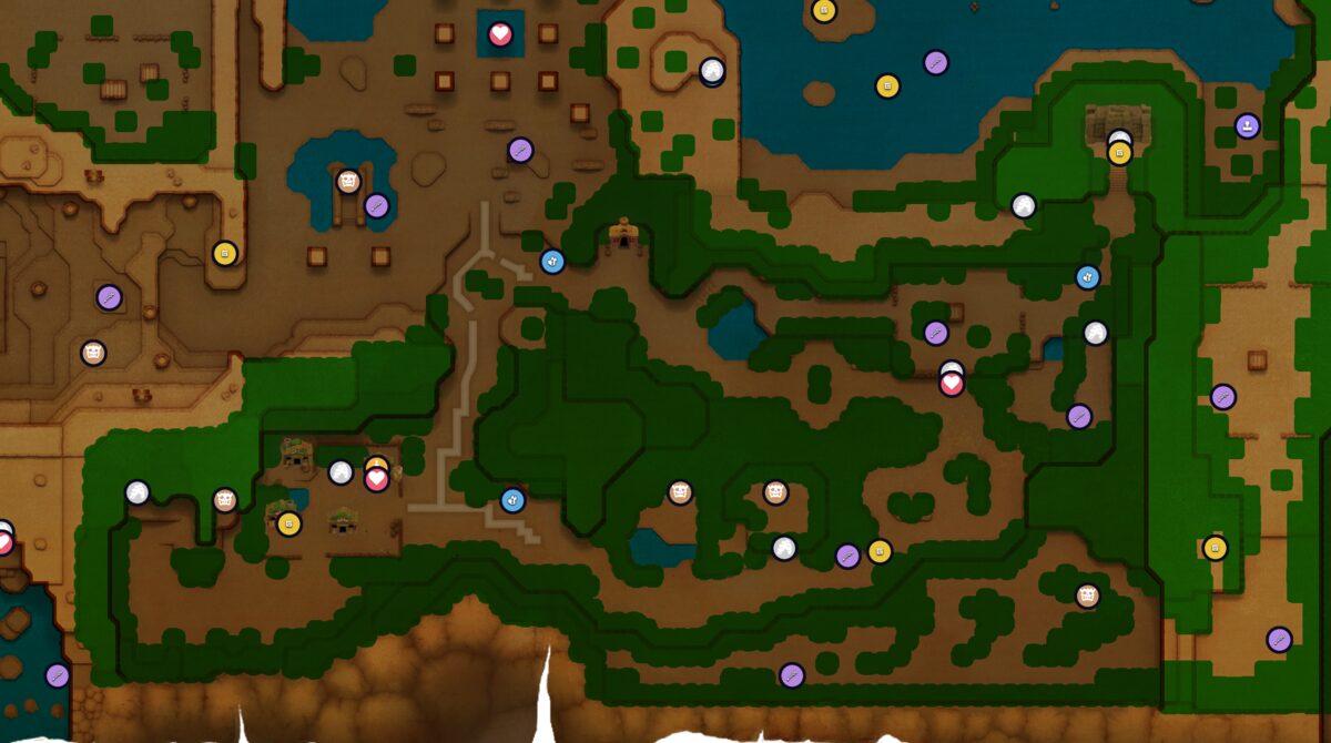 The Mysterious Rifts in Suthorn Forest - The Legend of Zelda: Echoes of Wisdom Walkthrough 28 Suthorn holds five Pieces of Heart, a Fairy Bottle, the Heart Pin, and a pile of early echoes.