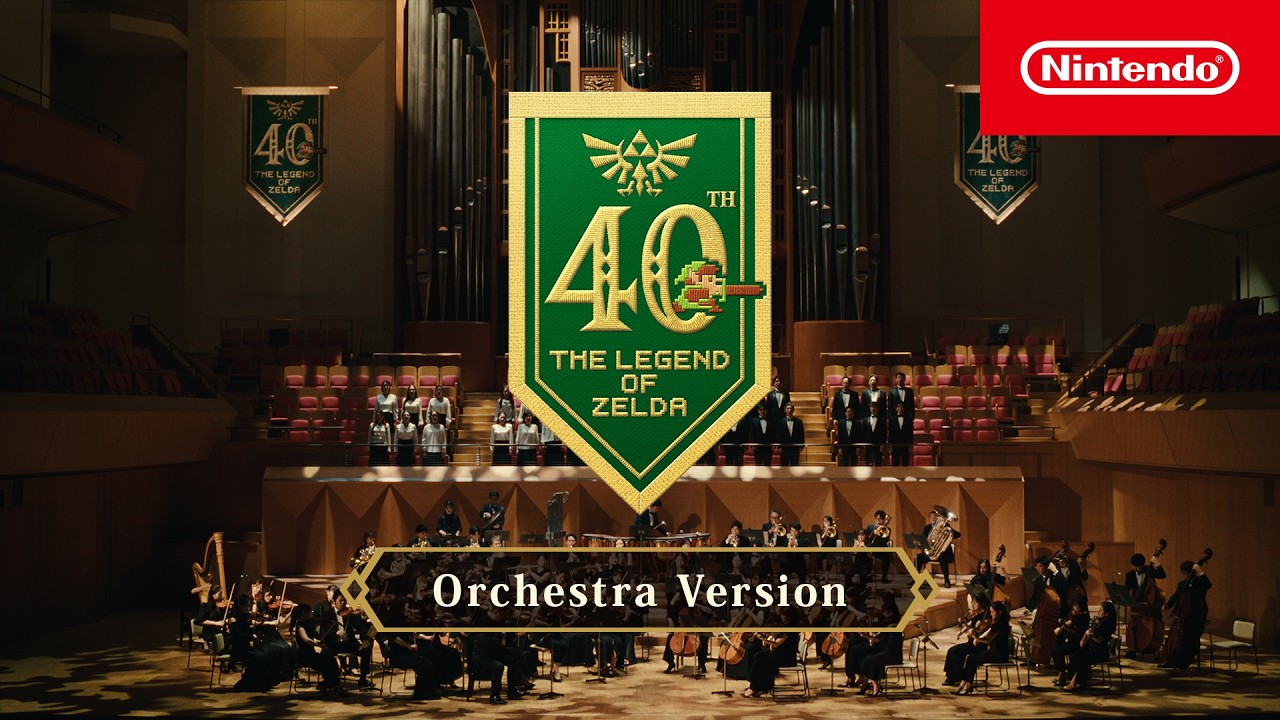 40º Aniversário de Zelda Triforce Medley ganha vídeo orquestral