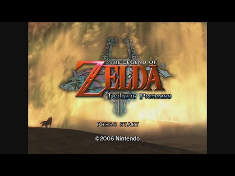The Legend of Zelda: Twilight Princess Title Screen