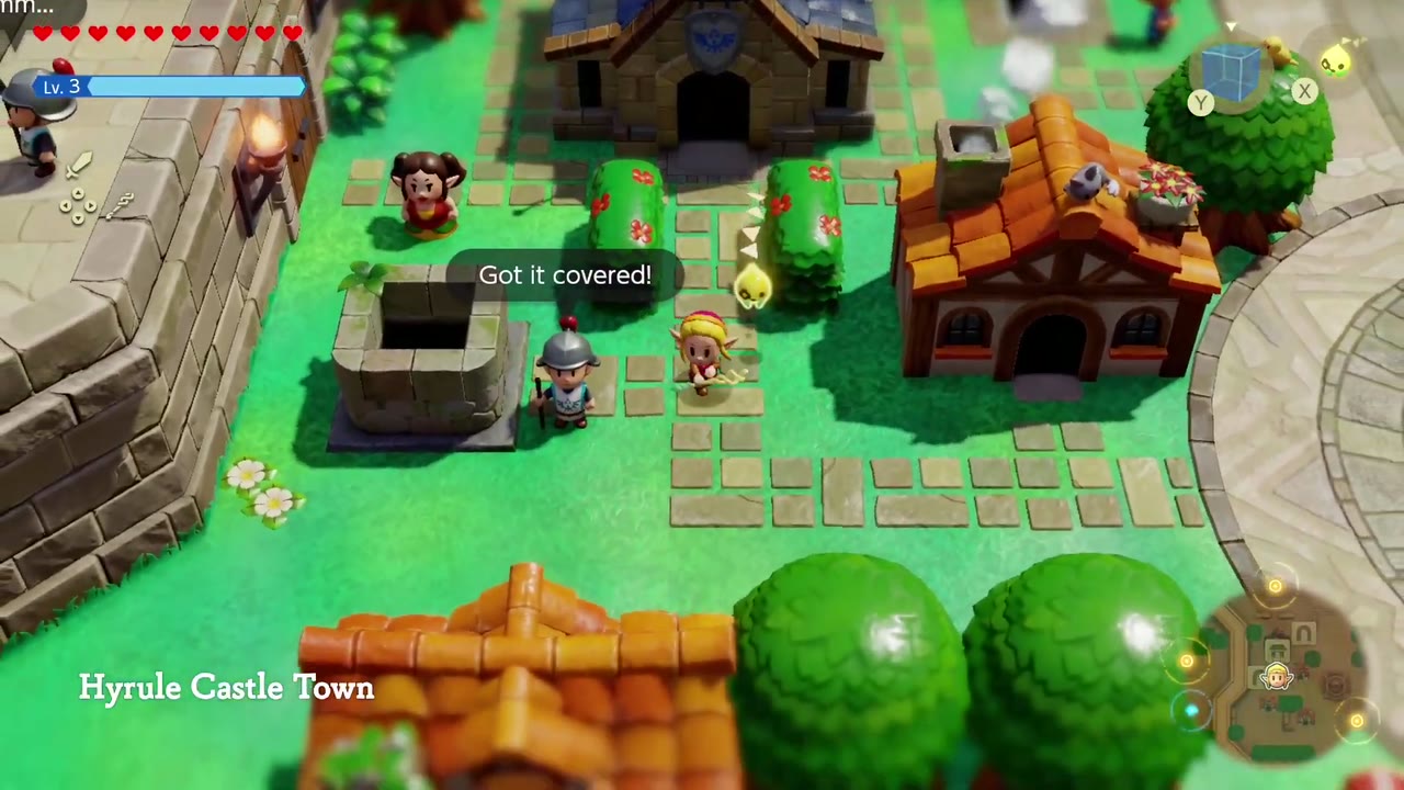 One Soldier Too Many - The Legend of Zelda: Echoes of Wisdom Walkthrough 17 Zelda returns to the soldier standing by the Castle Town well.