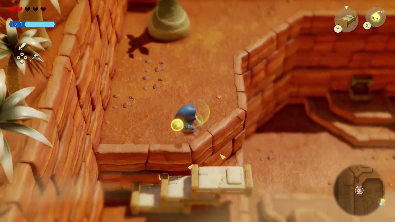 Zelda stands on an upper canyon ledge above the Old Bed echoes she stacked to climb it. Zelda stands on an upper canyon ledge above the Old Bed echoes she stacked to climb it.