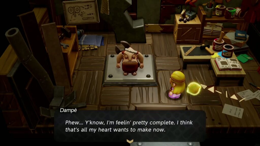 Automatons 2 After the Goldfinch, Dampé says he feels pretty complete and that is all his heart wants to make