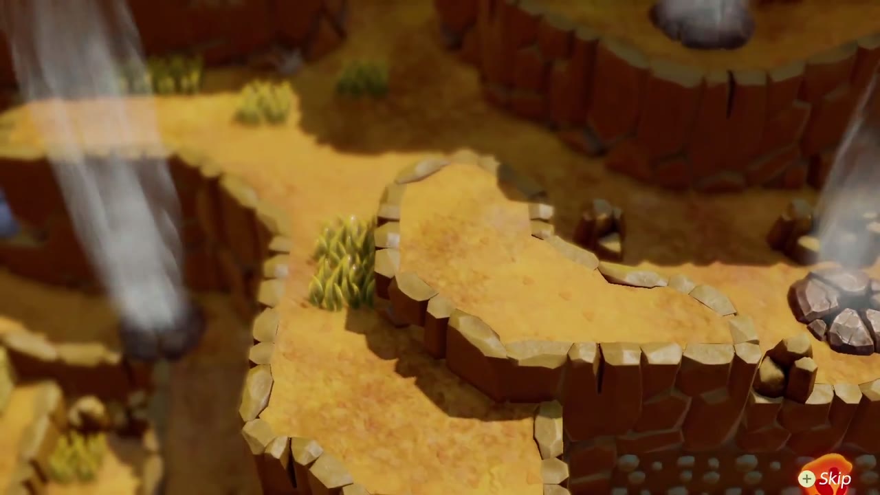 The preview of the Eldin Death Road of Pain shows steam vents and the flag. The preview of the Eldin Death Road of Pain shows steam vents and the flag.