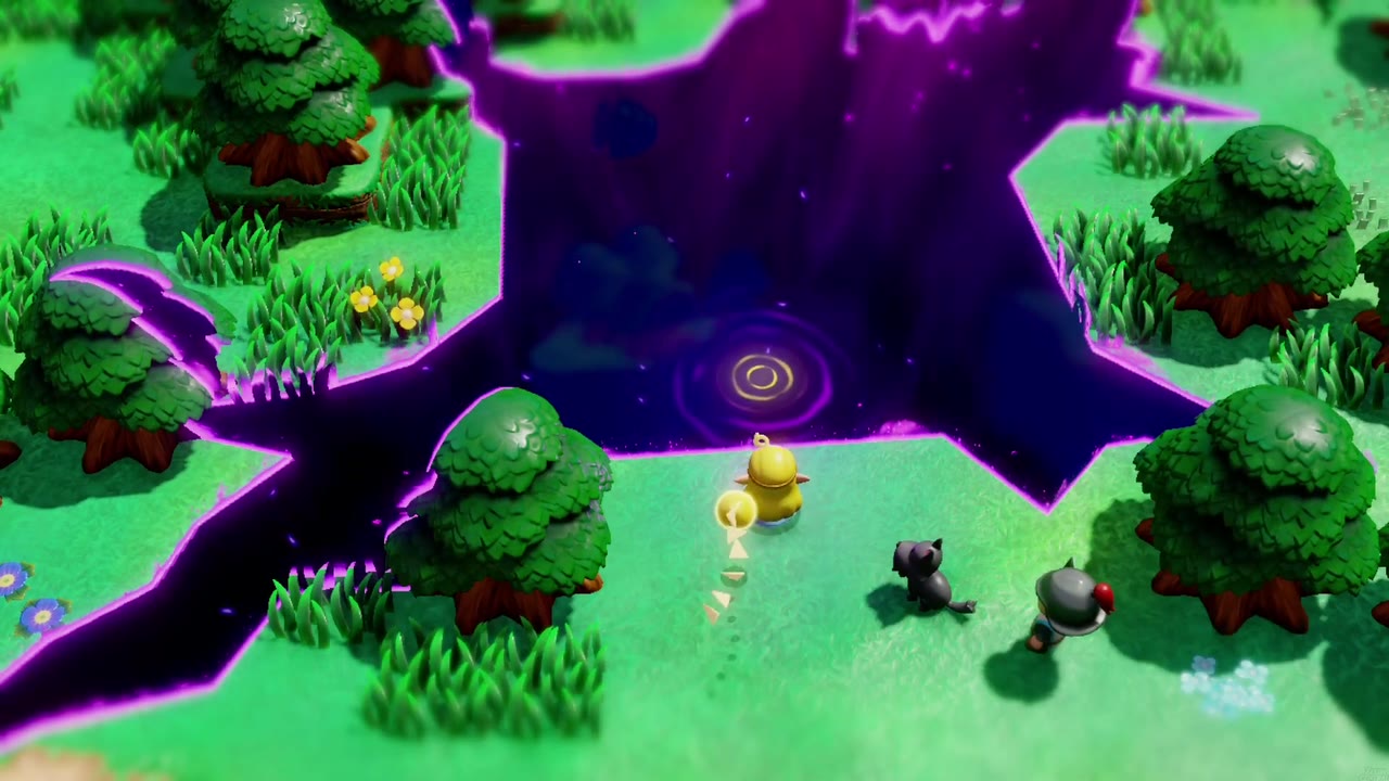 From the Heart: Romi's dog waits by the new rift in southern Hyrule Field. From the Heart: Romi's dog waits by the new rift in southern Hyrule Field.
