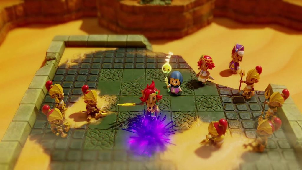 A Rift in the Gerudo Desert - The Legend of Zelda: Echoes of Wisdom Walkthrough 91 The fake Facette dissolves into shadowy rift energy