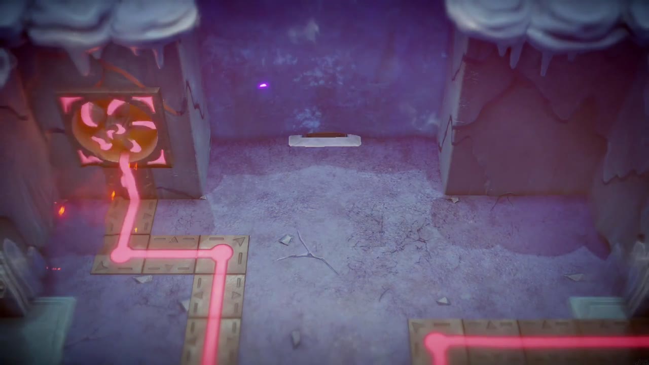Lanayru Temple Dungeon - The Legend of Zelda: Echoes of Wisdom Walkthrough 9 The fan glows red and turns into a heater once the fire orb is set on its pedestal.