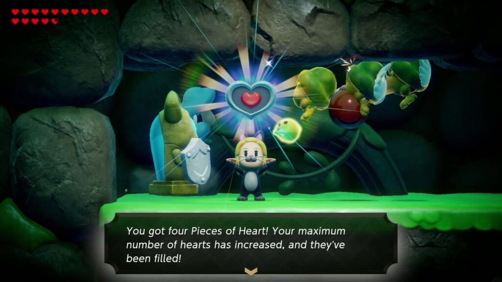A Rift in the Faron Wetlands - The Legend of Zelda: Echoes of Wisdom Walkthrough 62 Zelda holds the Piece of Heart: "You got four Pieces of Heart! Your maximum number of hearts has increased."
