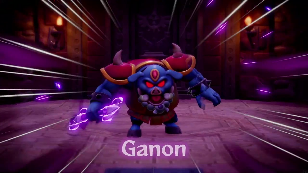Hyrule Castle: Still Missing - The Legend of Zelda: Echoes of Wisdom Walkthrough 116 The boss title card names the fake king's true form simply "Ganon" in the Stilled Hyrule Castle arena.