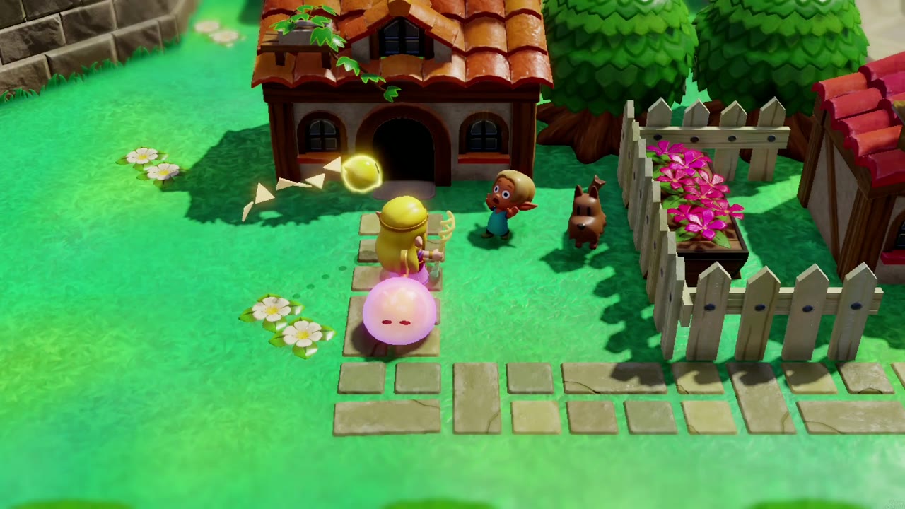 An Out-There Zol: Zelda summons a Gizmol automaton beside the Zol-loving boy. An Out-There Zol: Zelda summons a Gizmol automaton beside the Zol-loving boy.