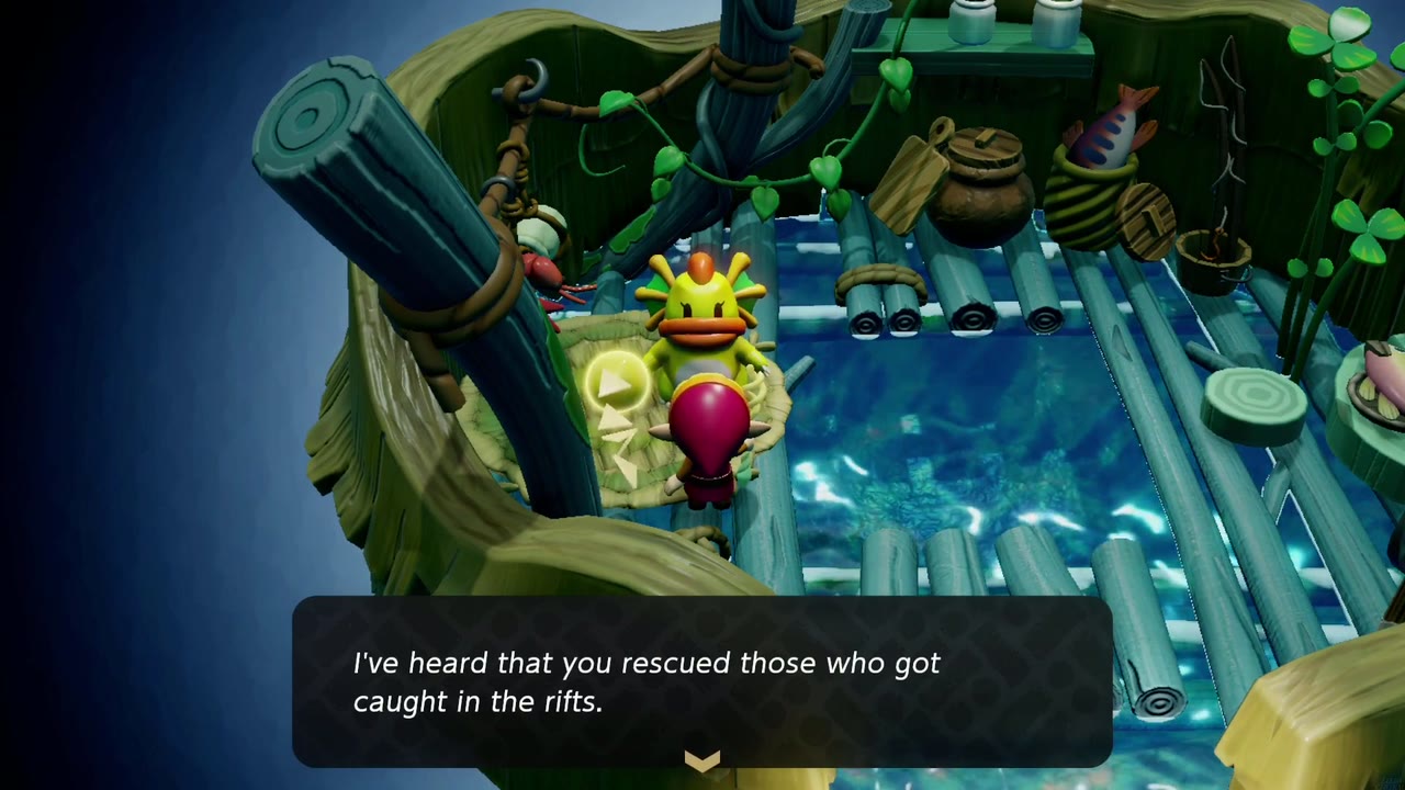 Die Mutter sagt, sie habe gehört, dass Zelda diejenigen gerettet habe, die in den Rissen gefangen waren. Die Mutter sagt, sie habe gehört, dass Zelda diejenigen gerettet habe, die in den Rissen gefangen waren.