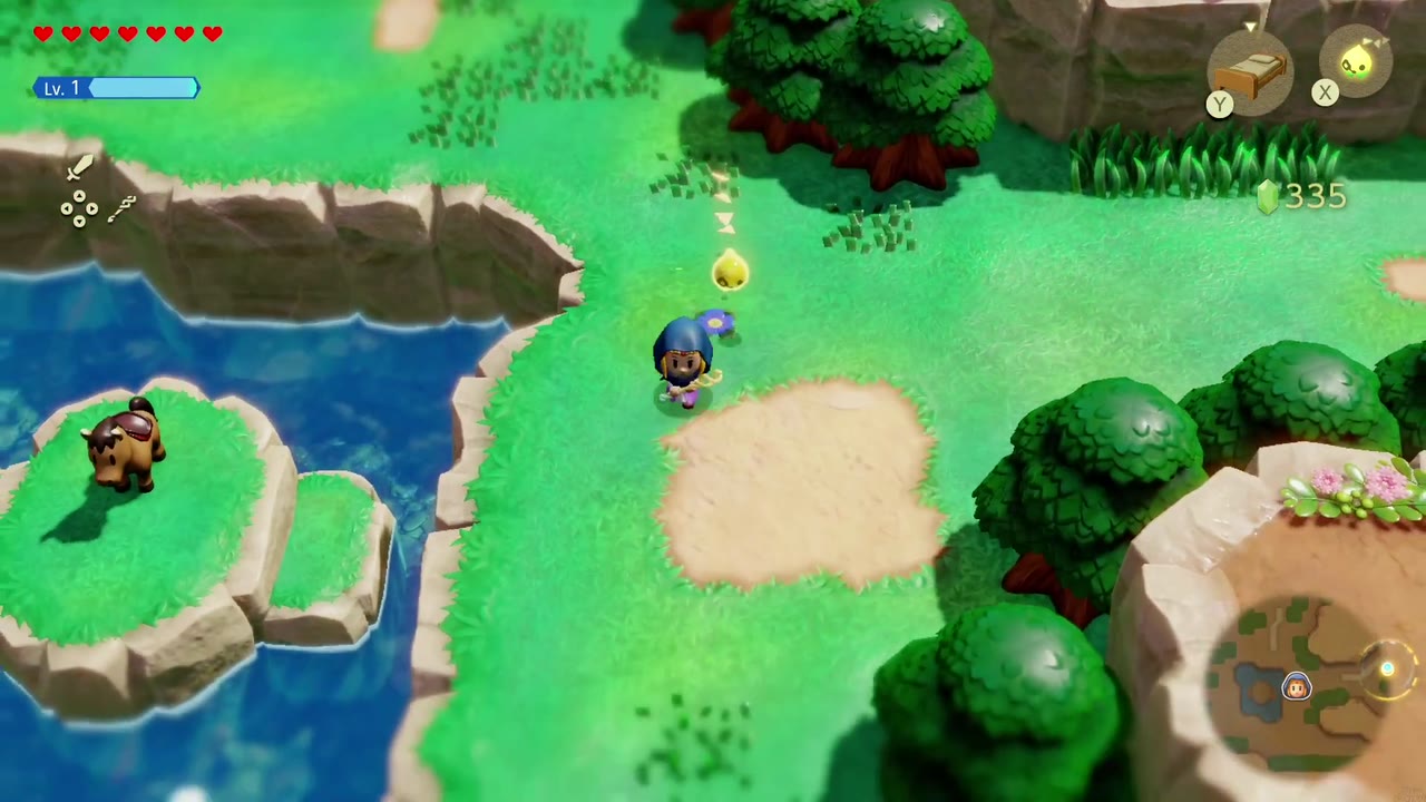 Runaway Horse - The Legend of Zelda: Echoes of Wisdom Walkthrough 9 The missing horse stands on a grassy island in a walled pond west of the ranch.