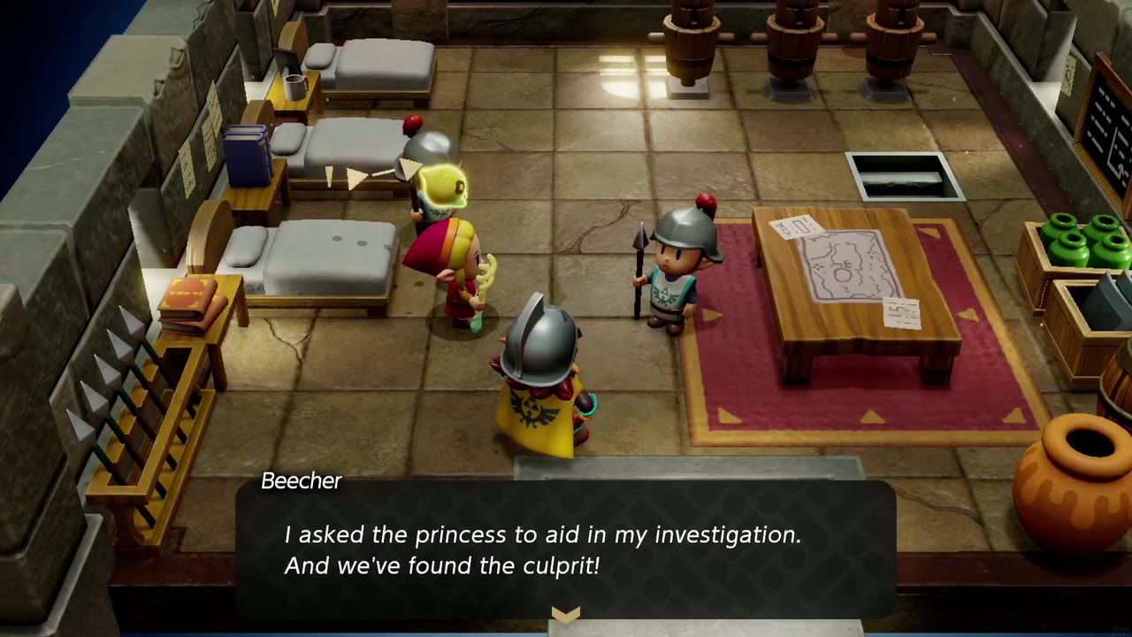 One Soldier Too Many: Beecher and Zelda expose the impostor soldier in the Barracks. One Soldier Too Many: Beecher and Zelda expose the impostor soldier in the Barracks.