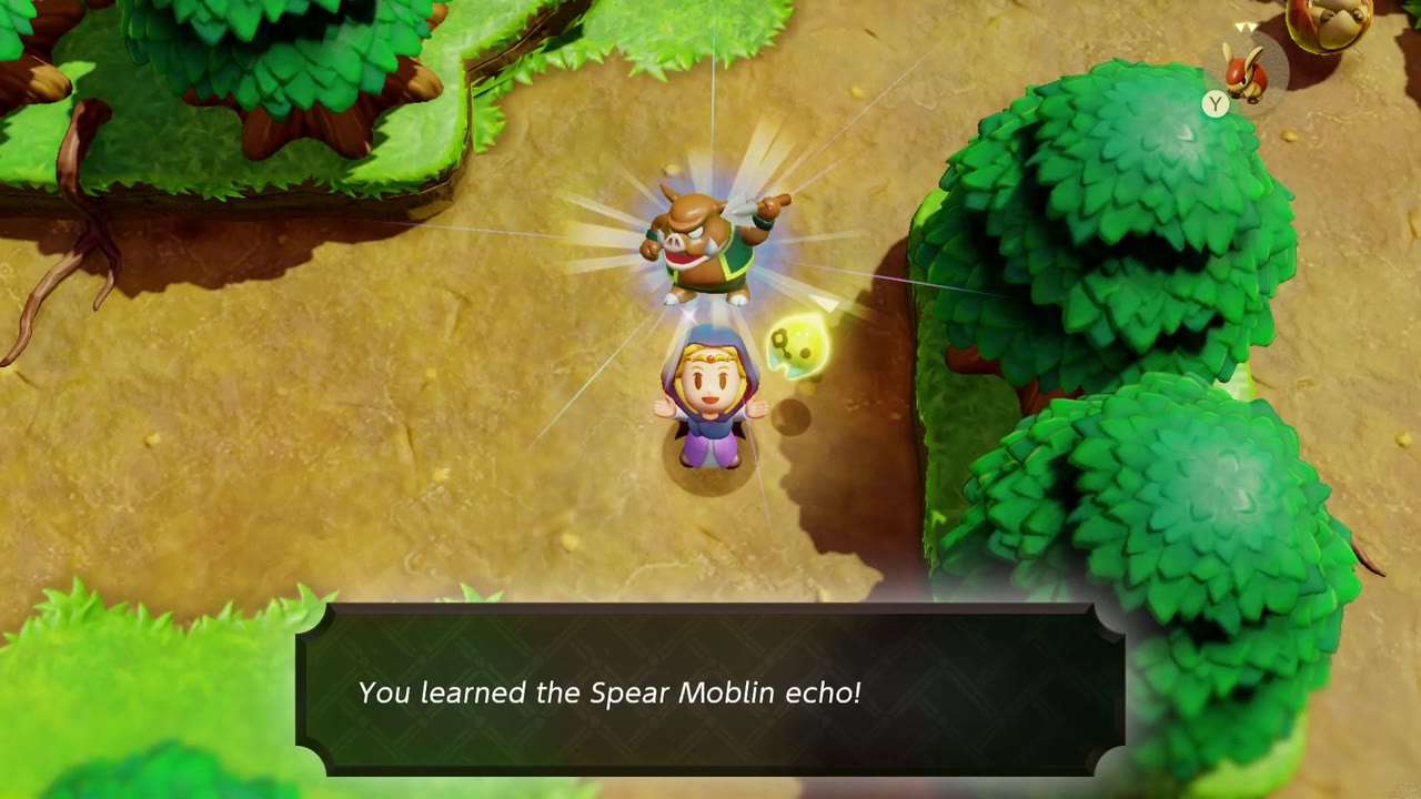 The Mysterious Rifts in Suthorn Forest - The Legend of Zelda: Echoes of Wisdom Walkthrough 60 Zelda learns the Spear Moblin echo in Suthorn Forest, a ranged attacker for fights