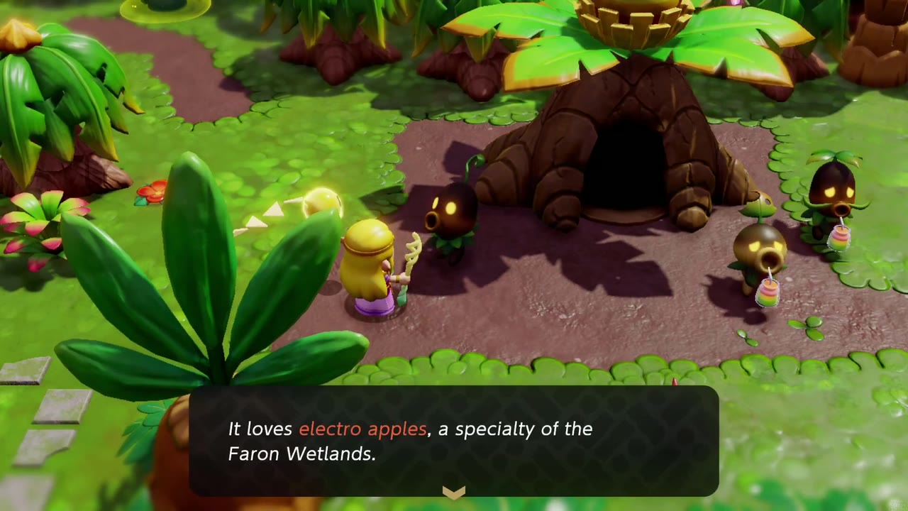 In Scrubton a Deku Scrub explains the Deku Snake loves electro apples, starting The Mythical Deku Snake. In Scrubton a Deku Scrub explains the Deku Snake loves electro apples, starting The Mythical Deku Snake.