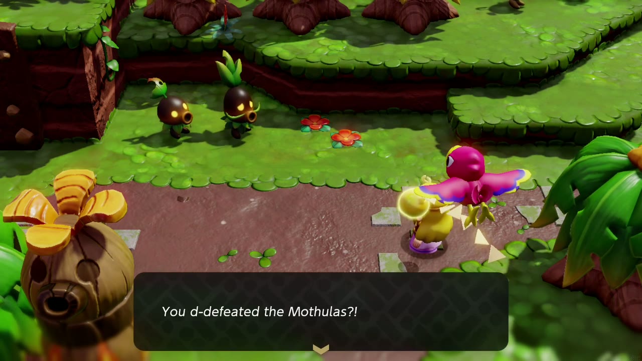Back at Scrubton, a stunned scrub asks, "You d-defeated the Mothulas?!" Back at Scrubton, a stunned scrub asks, "You d-defeated the Mothulas?!"