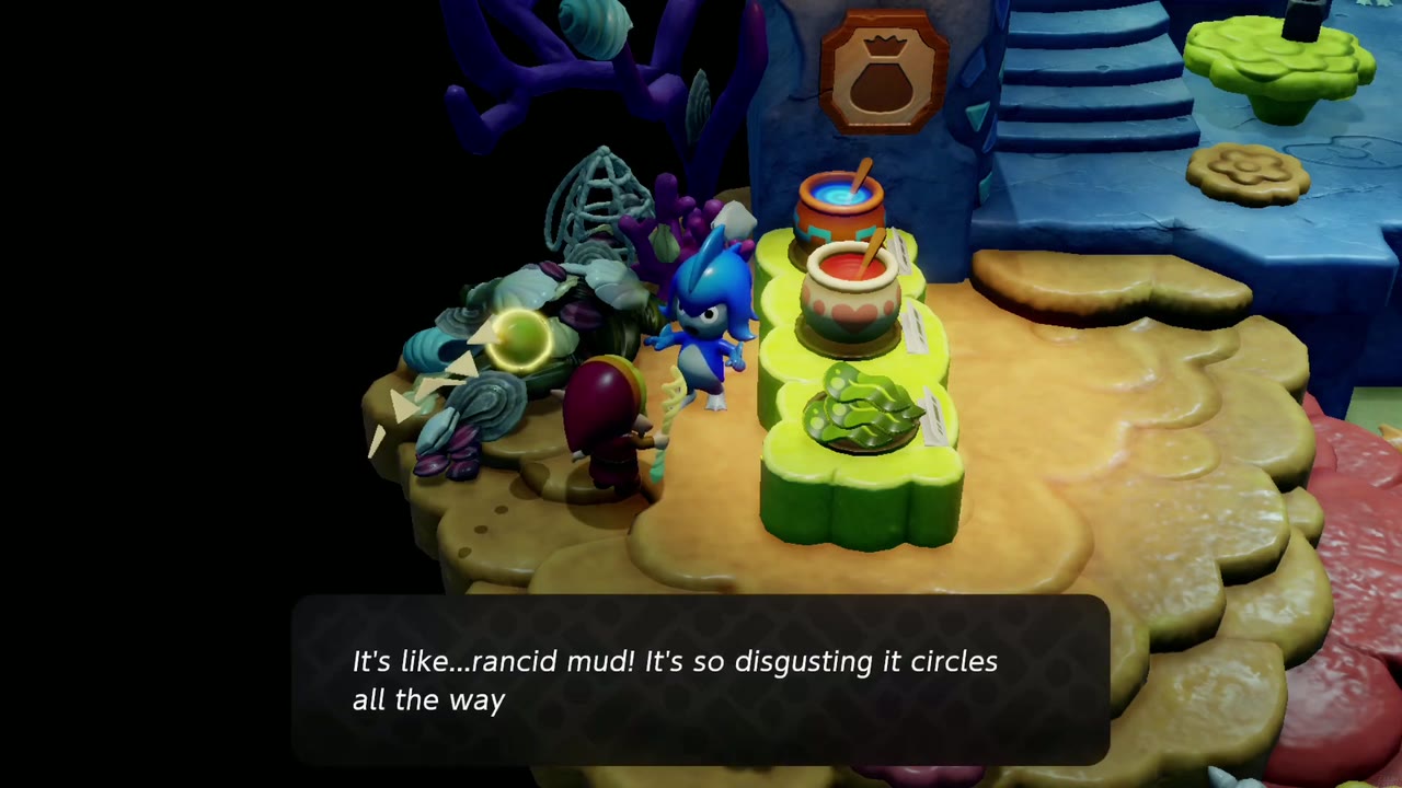 The collector drinks the smoothie and says it is like rancid mud. The collector drinks the smoothie and says it is like rancid mud.