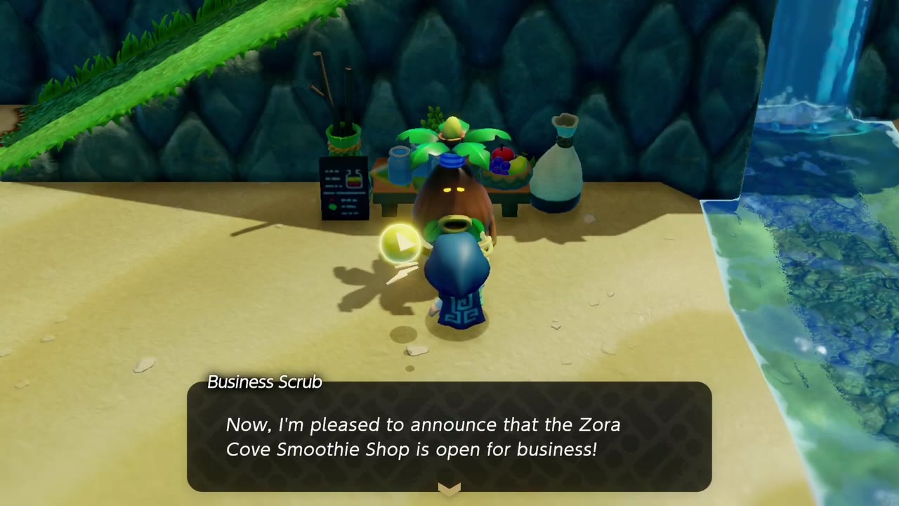 The Business Scrub announces the Zora Cove Smoothie Shop is open for business. The Business Scrub announces the Zora Cove Smoothie Shop is open for business.
