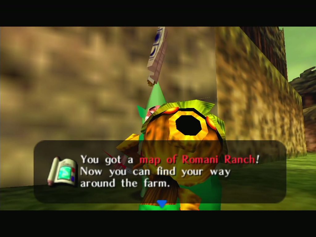 Tingle's map is added to Link's inventory after paying 20 Rupees.