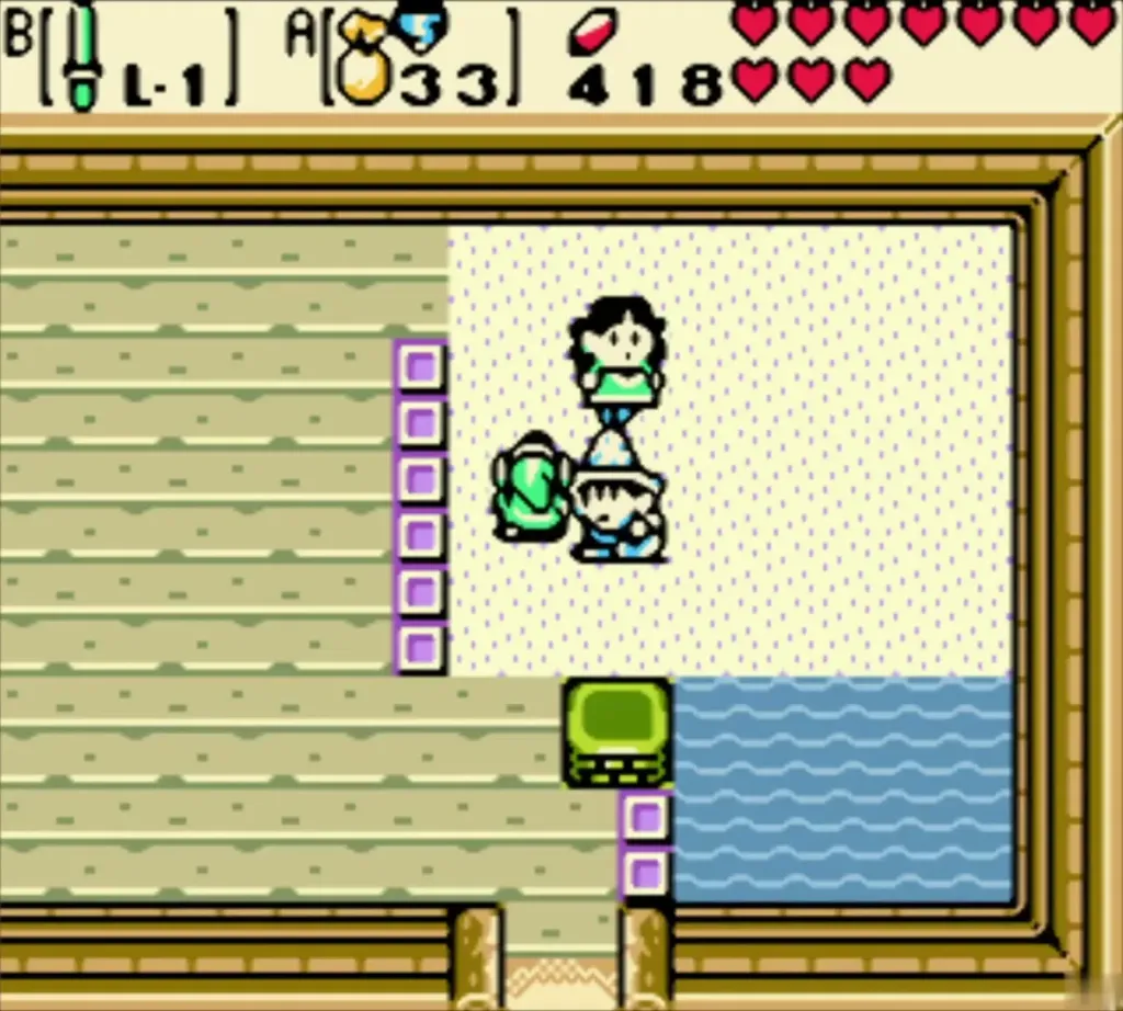 Blossom asking Link what kind of child he was Blossom asking Link what kind of child he was